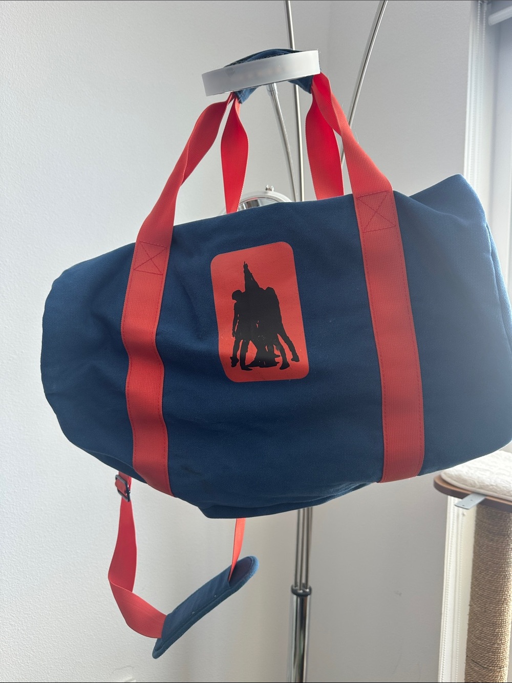 RARE ITEM - Pearl Jam 2023 tour merch- Navy and Red Canvas Duffel Bag